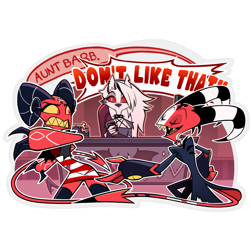 Aunt Barb Sticker *LIMITED STOCK*