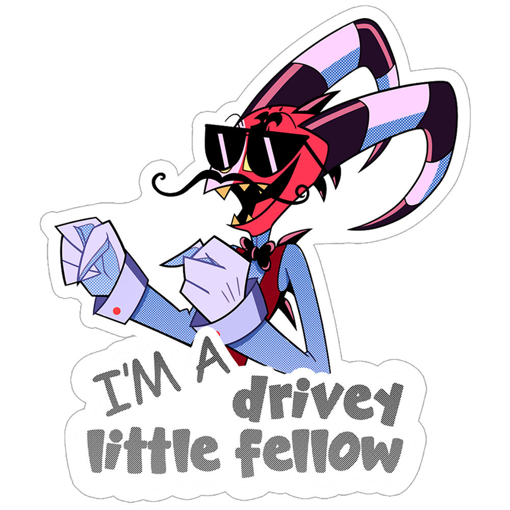 Drivey Little Fellow Sticker *LIMITED STOCK*