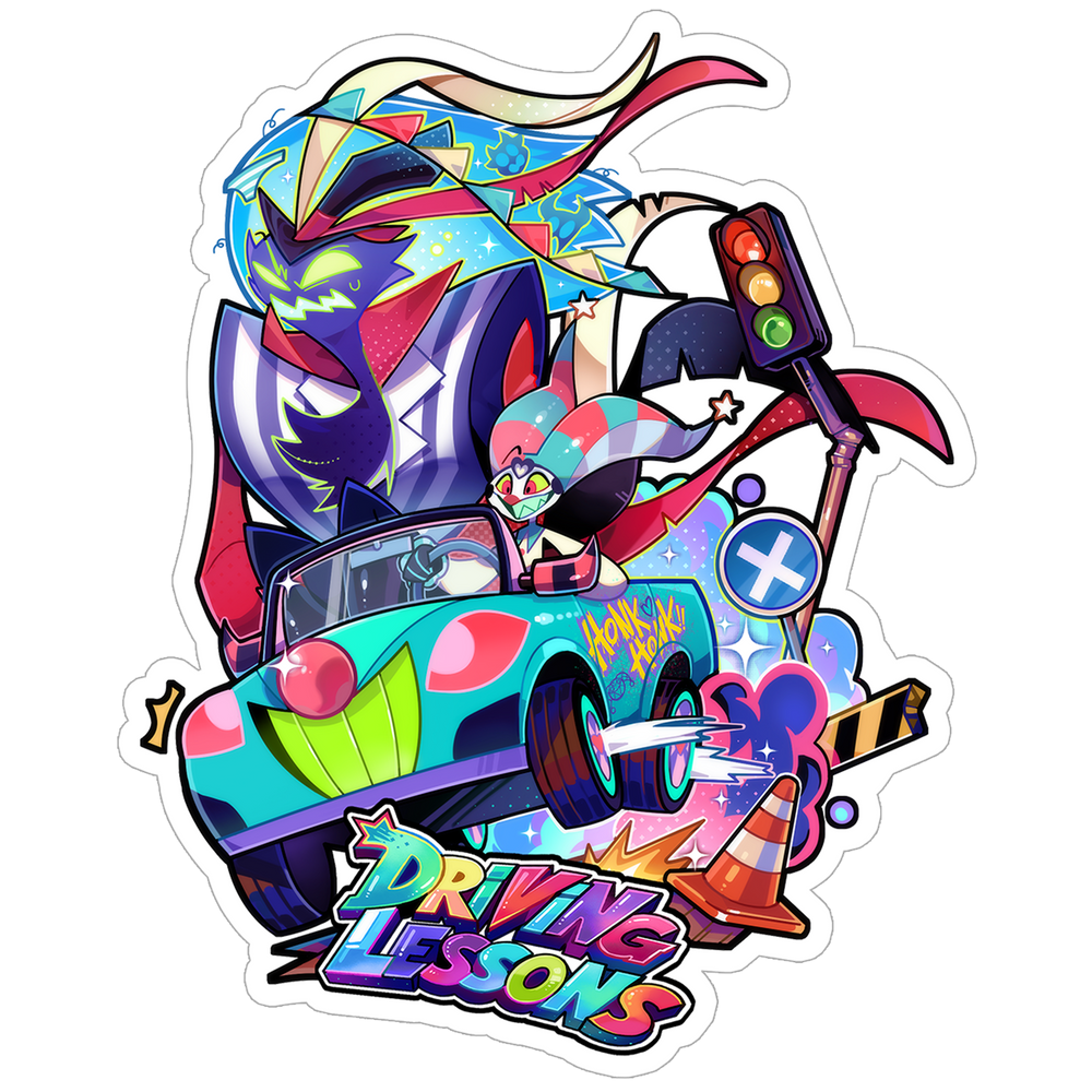 Driving Lessons Sticker *LIMITED STOCK*