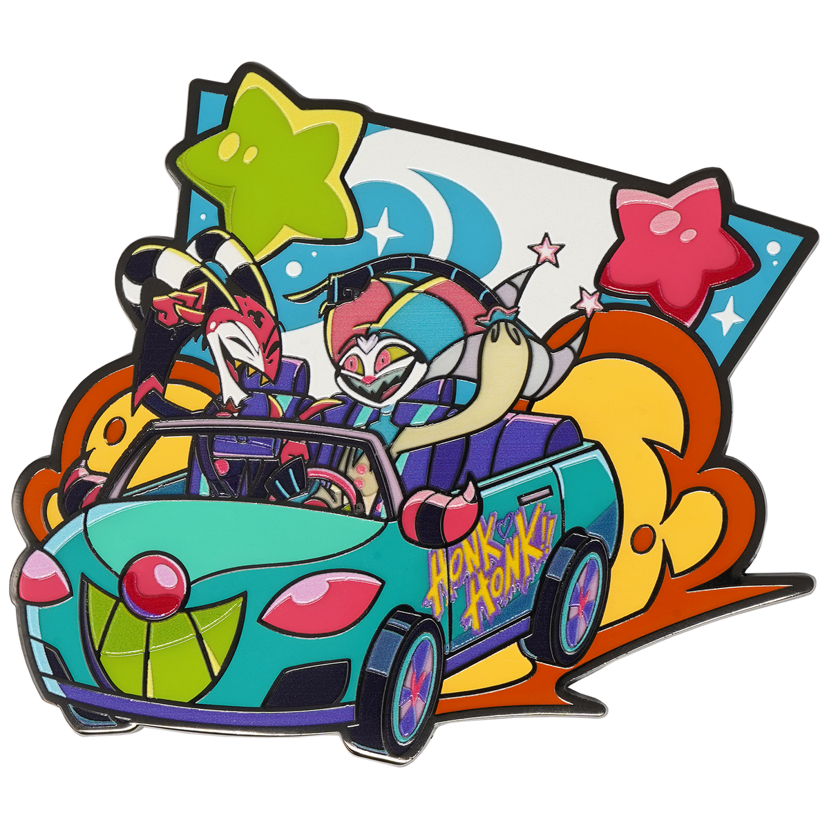 Clown Car Jumbo Pin Jumbo Enamel Pin *LIMITED STOCK*