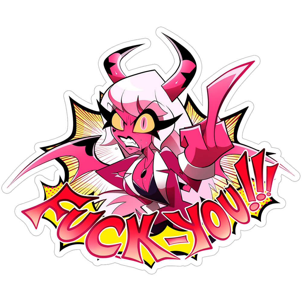 Angry Verosika Sticker *LIMITED STOCK*
