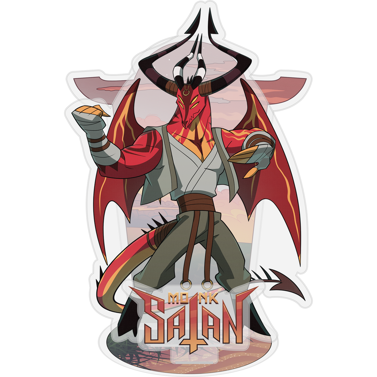 Monk Satan Standee *LIMITED STOCK*