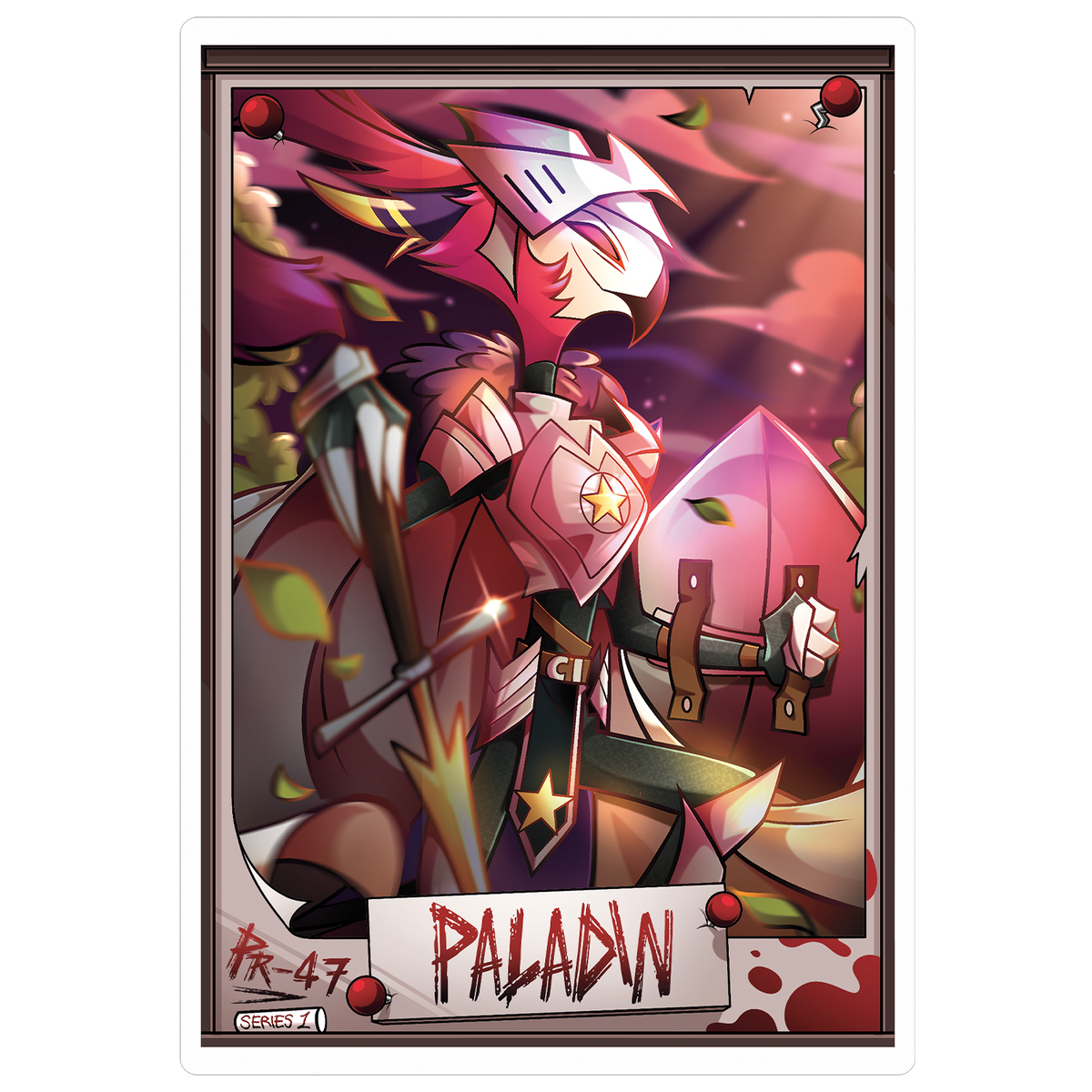 Helluva Boss Trading Cards - Paladin Promo Card (PR-47) *LIMITED STOCK*