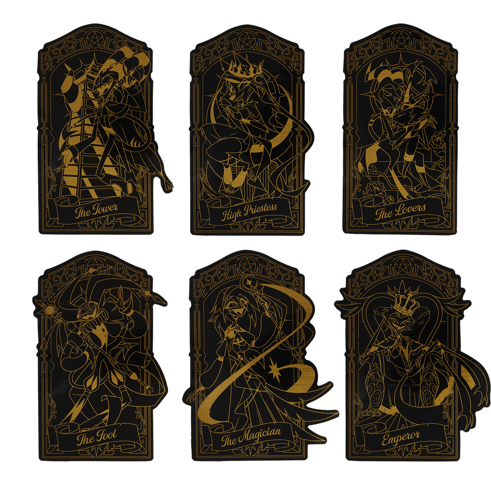 Helluva Boss Tarot Sticker Pack *LIMITED STOCK*