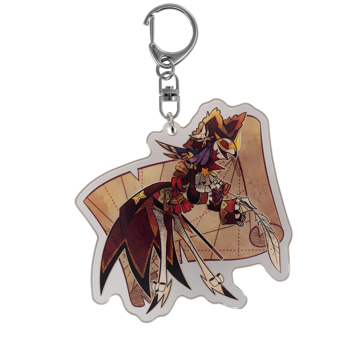 Vassago - Pirates - Summer Keychain *LIMITED STOCK*